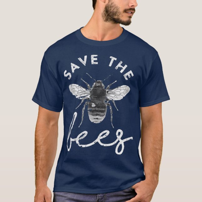 Spara av bistödskvoten för bibevarande t shirt (Framsida)