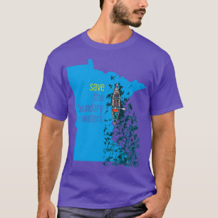 Spara av Boundary Vatten Premium T Shirt