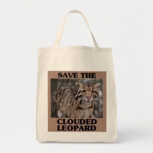 Spara av den Clouded Leopard Tygkasse