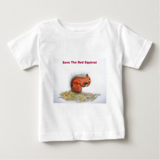 Spara av den röda ekorren tee shirt