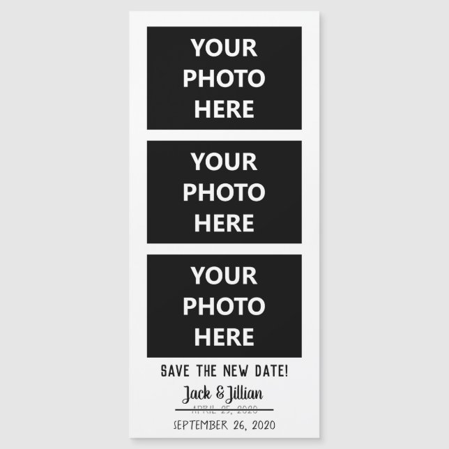 Spara av det nya datumet Bröllop senarelägga ändri (Framsida)