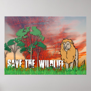 Spara av djurlivet poster
