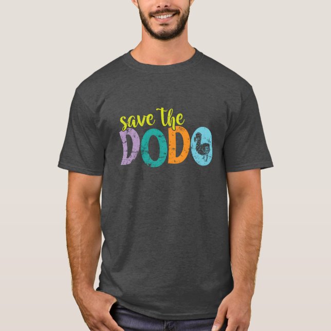 Spara av Dodo Bird från Mauritius-pojken T Shirt (Framsida)
