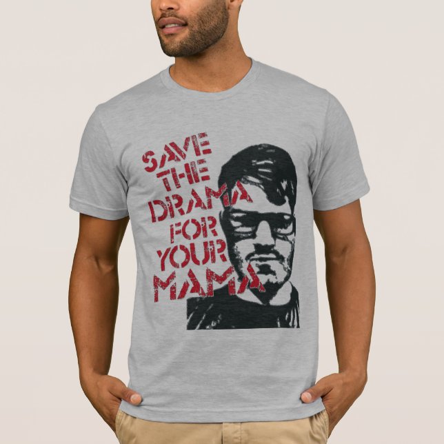 Spara av Drama för din Mamma T-shirt (Framsida)