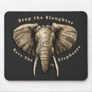 Spara av Elephants Graphic Musmatta