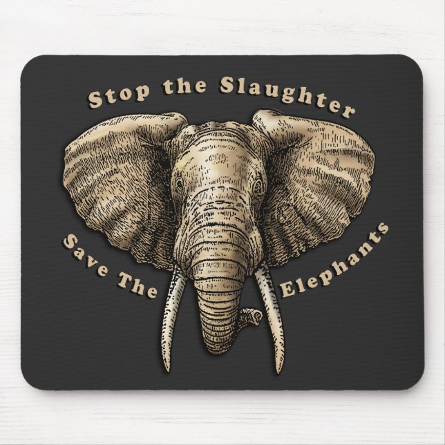 Spara av Elephants Graphic Musmatta (Framsidan)