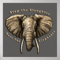 Spara av Elephants Graphic