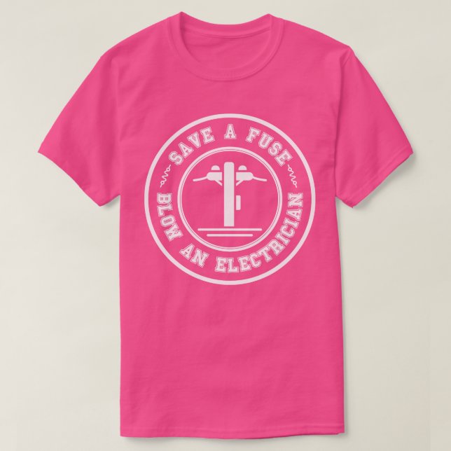 Spara av ett facklingsfack för elektriker 28 t shirt (Design framsida)