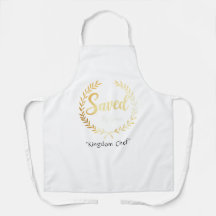 Spara av Grace Apron - Anpassningsbar Faith Gift