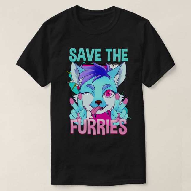 Spara av Hårigen I Fandom Cosplay 8 T Shirt (Design framsida)