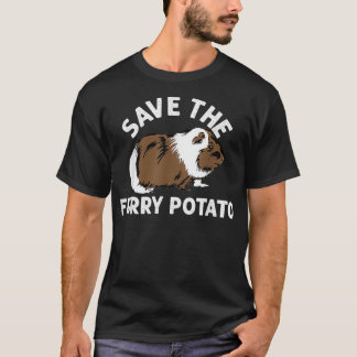 spara av håriget potatiskräfta gris _2 t shirt