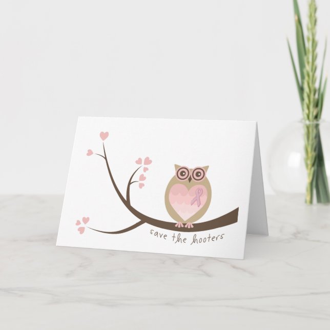 Spara av Hooters Note Card Kort (Framsida)