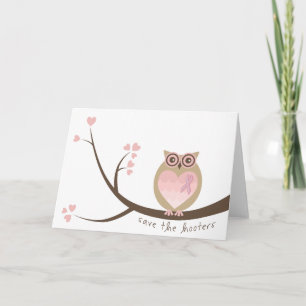 Spara av Hooters Note Card Kort