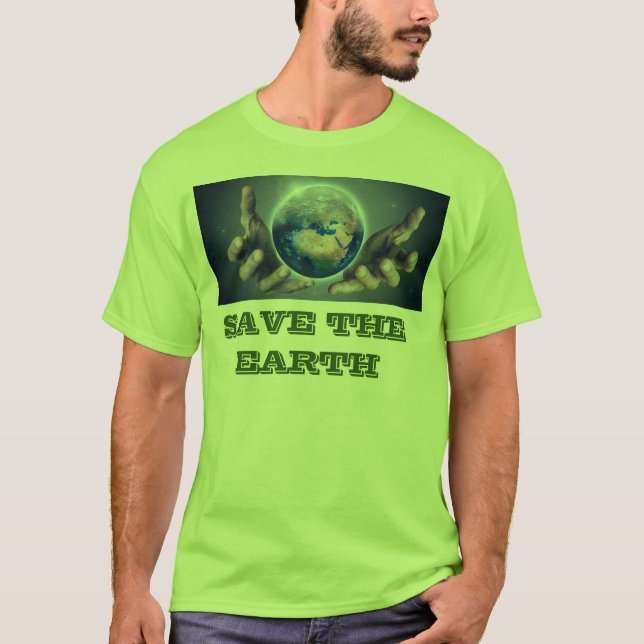 Spara av jorden T-shirt (Framsida)