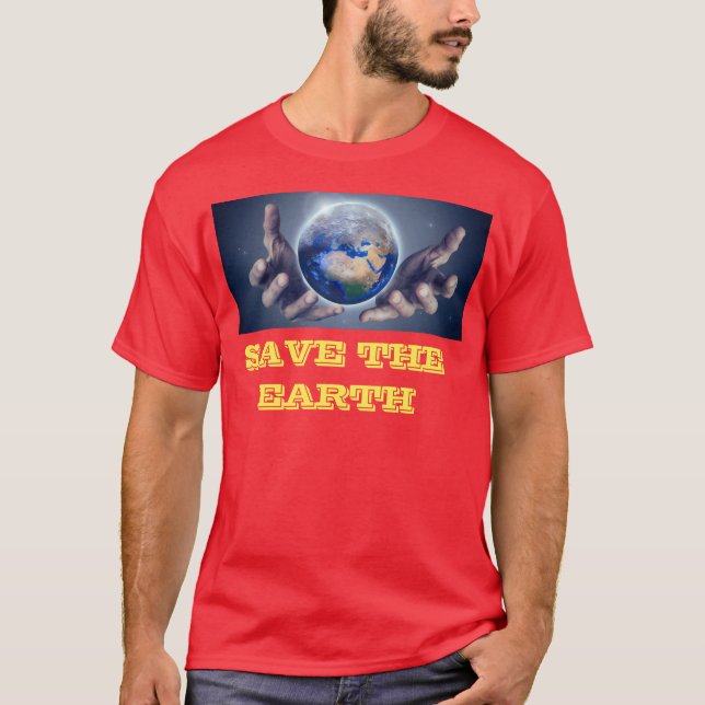 Spara av jorden T-shirt (Framsida)