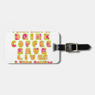 Spara av kaffebröd - och ta del av konsthandling bagagebricka