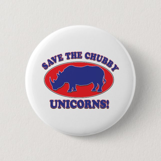 Spara av Knubbiget Unicorns Knapp (Framsida)