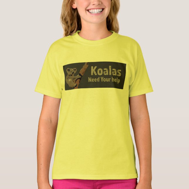 Spara av Koalas T Shirt (Framsida)