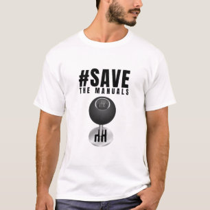 Spara av manualer t shirt