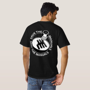 spara av manualöverföringen t shirt