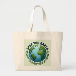 Spara av miljömärket Earth Design Eco Bag Jumbo Tygkasse