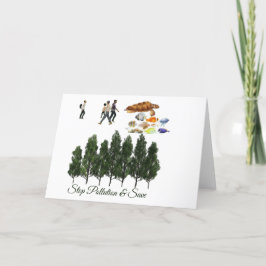 Spara av miljömeddelandekortet tack kort