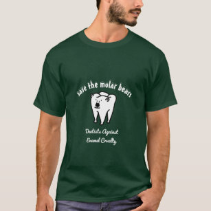 Spara av Molar Bears Punny Dentist T Shirt