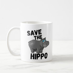SPARA av mugg i hippo