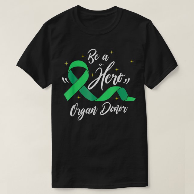 Spara av organdonation varje liv t shirt (Design framsida)