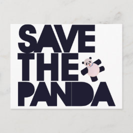 Spara av Panda Bear Vykort