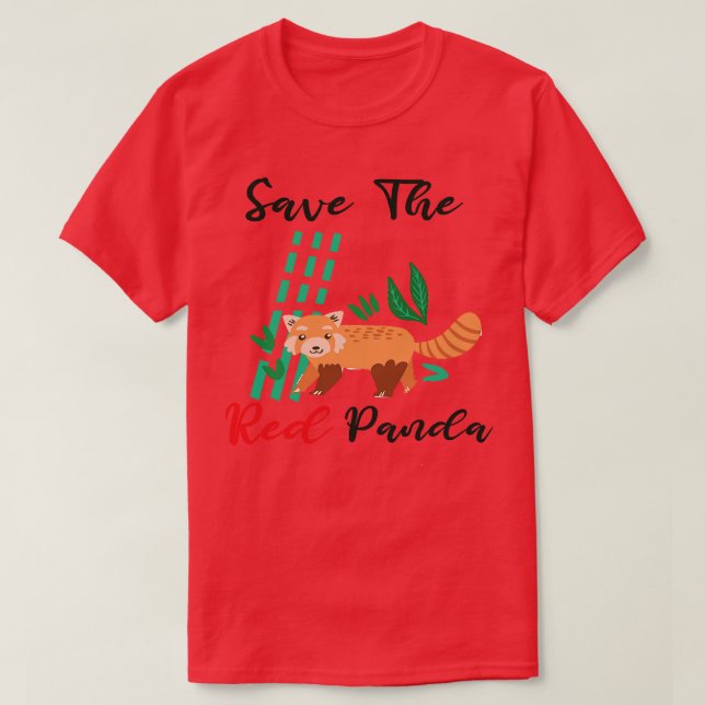 Spara av panda Cute 1 T Shirt (Design framsida)