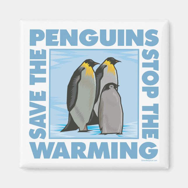 Spara av Penguins Magnet (Framsidan)