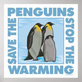 Spara av Penguins Poster