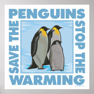 Spara av Penguins Poster