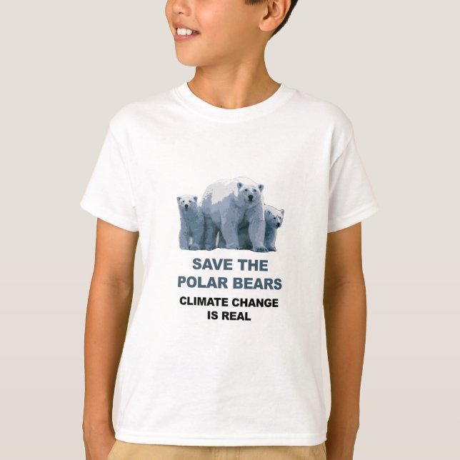 Spara av Polarna Bears T Shirt (Framsida)