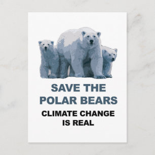 Spara av Polarna Bears Vykort