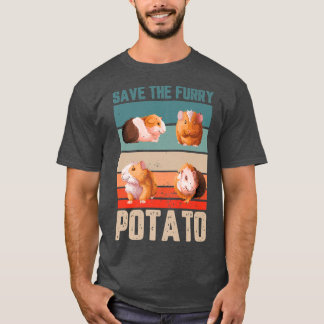 Spara av potatisgåvor för hårig till Guinea Gris F T Shirt