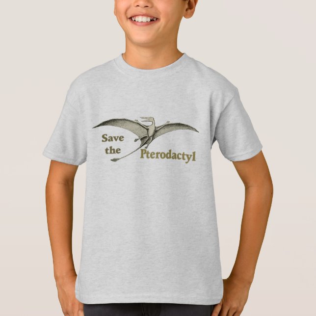 Spara av Pterodactyl T-shirt (Framsida)