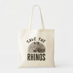Spara av Rhinos Rhino Edo Rhinoceros Tygkasse