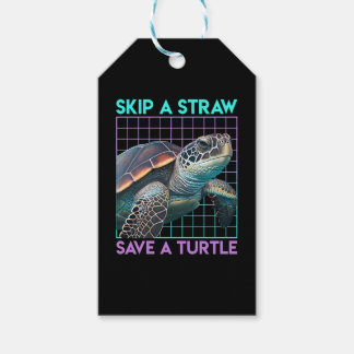 Spara av Turtles Spara vid havets miljövård Presentetikett