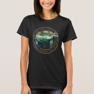 Spara av Turtles Spara vid havets miljövård T Shirt