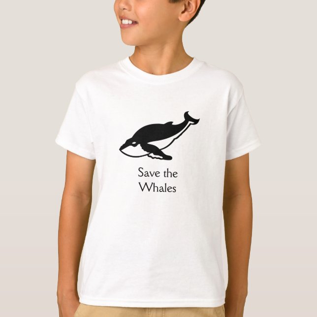 Spara av valarna tee shirt (Framsida)