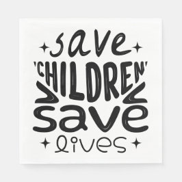 Spara Barn, Spara Liv Pappersservett