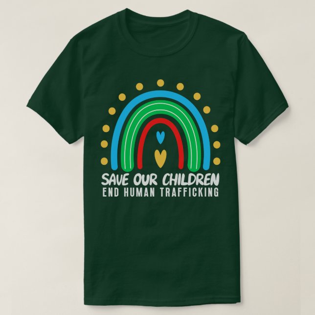 Spara Barnen 16 T Shirt (Design framsida)