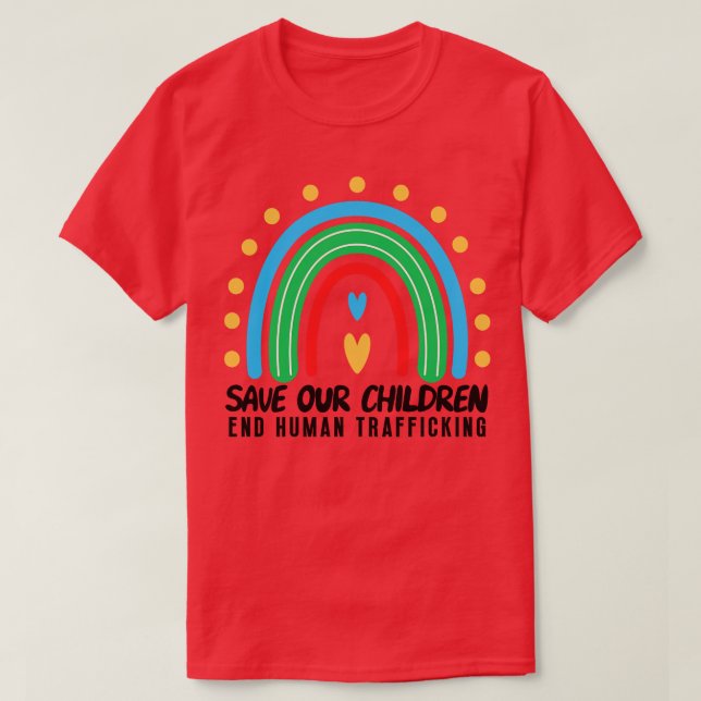 Spara Barnen 18 T Shirt (Design framsida)