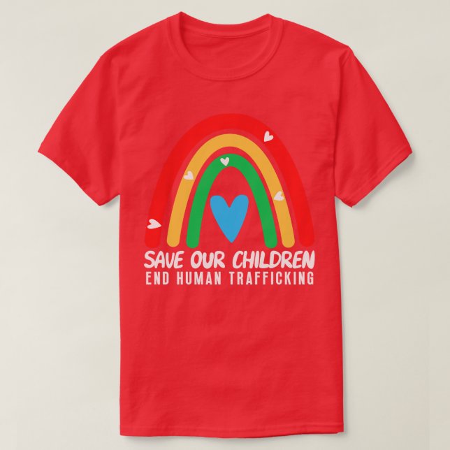 Spara Barnen 8 T Shirt (Design framsida)