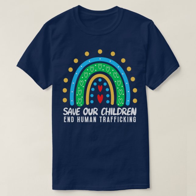 Spara Barnen T Shirt (Design framsida)