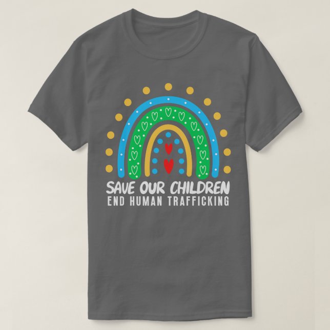 Spara Barnen T Shirt (Design framsida)