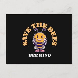 Spara Bees Bee Kind Vykort