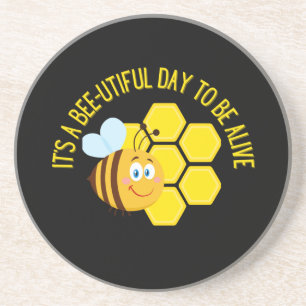 Spara Bees BEE Slogan citerar upplysningsgåvor Underlägg